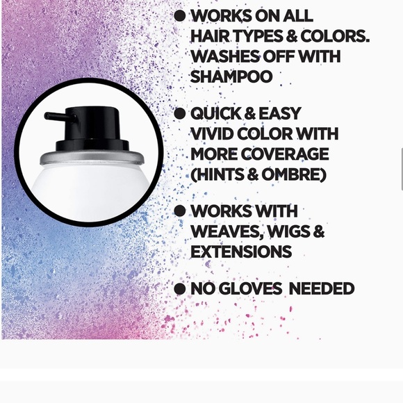 L'Oreal Paris Colorista 1-Day Washable Temporary Hair Color Spray, Red, 2 oz - Picture 4 of 4